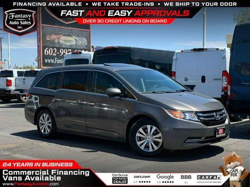Smoky Topaz Metallic 2015 Honda Odyssey EX-L