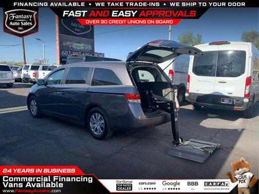 Smoky Topaz Metallic 2015 Honda Odyssey EX-L