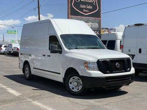 Glacier White 2019 Nissan NV Cargo NV2500 HD SV V6