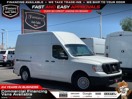 Glacier White 2019 Nissan NV Cargo NV2500 HD S V6