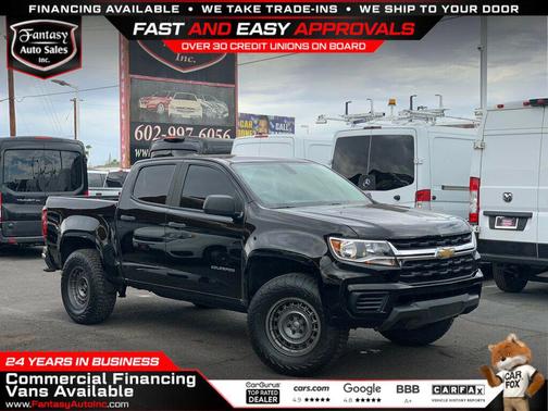 Black 2021 Chevrolet Colorado WT