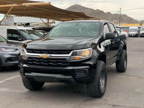 Black 2021 Chevrolet Colorado WT