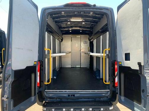 Blue Jeans Metallic 2021 Ford Transit-250 Base