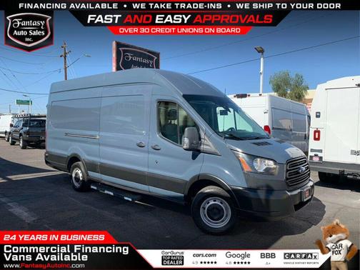Blue Jeans Metallic 2019 Ford Transit-250 Base