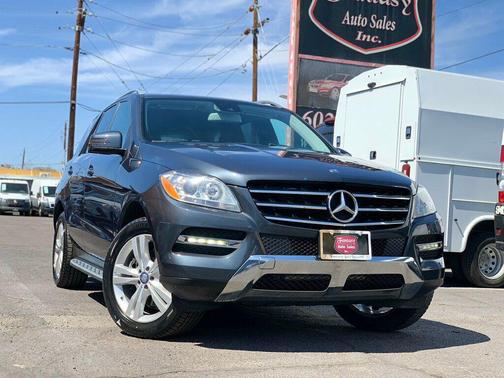 Steel Gray Metallic 2015 Mercedes-Benz M-Class RWD 4dr ML 350