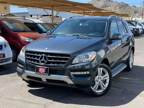 Steel Gray Metallic 2015 Mercedes-Benz M-Class RWD 4dr ML 350