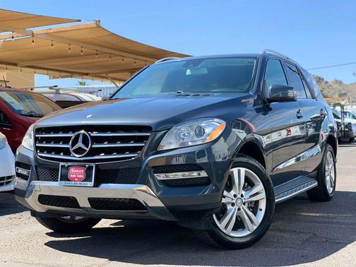 Steel Gray Metallic 2015 Mercedes-Benz M-Class RWD 4dr ML 350