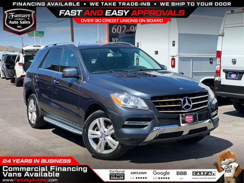Steel Gray Metallic 2015 Mercedes-Benz M-Class RWD 4dr ML 350