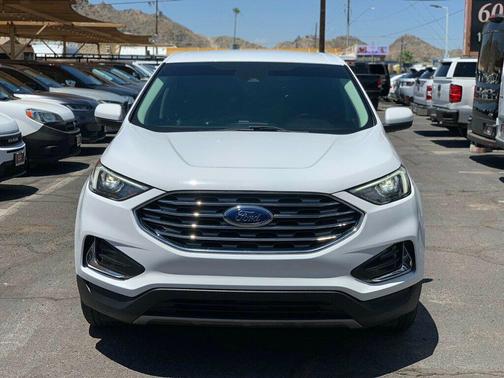 Oxford White 2022 Ford Edge SEL