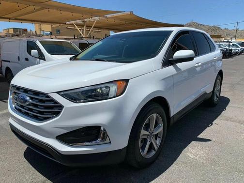Oxford White 2022 Ford Edge SEL