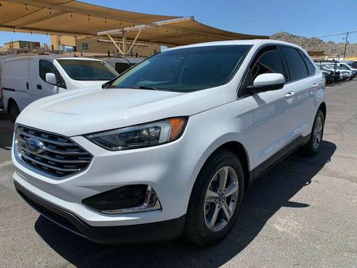 Oxford White 2022 Ford Edge SEL