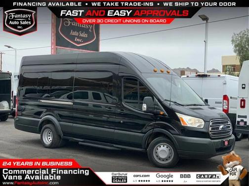 Shadow Black 2017 Ford Transit-350 XLT