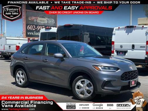 Modern Steel Metallic 2024 Honda HR-V LX
