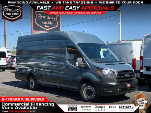 Blue Jeans Metallic 2020 Ford Transit-250 Base