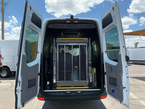 Arctic White 2016 Mercedes-Benz Sprinter 3500 3500 RWD Reg Cab 170' WB HANDICAP RAMP W/15-PASSENGER SEATS