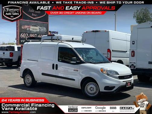 Bright White 2022 RAM ProMaster City Tradesman