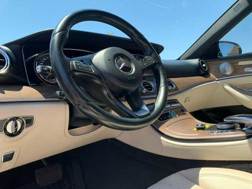 Polar White 2018 Mercedes-Benz E-Class E 300 RWD Sedan AMG Pkg Pano Roof