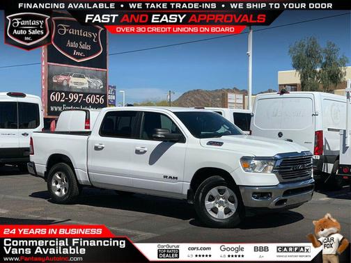 Bright White Clearcoat 2022 RAM 1500 Big Horn/Lone Star