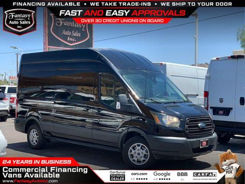 Shadow Black 2016 Ford Transit-250 Base