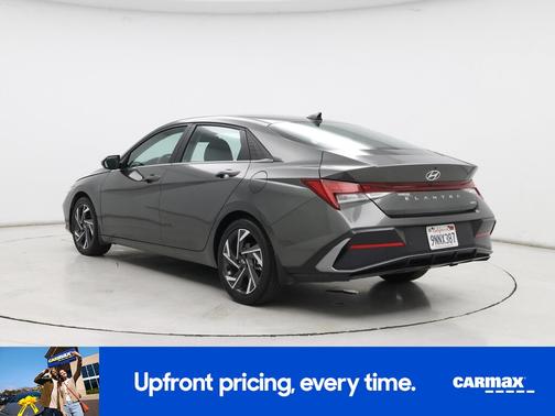 Gray 2024 Hyundai ELANTRA HEV Limited