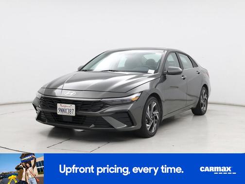 Gray 2024 Hyundai ELANTRA HEV Limited