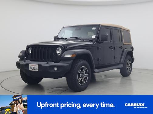 2020 Jeep Wrangler Unlimited Black and Tan