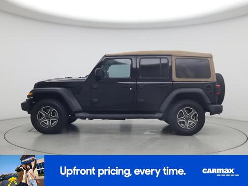 2020 Jeep Wrangler Unlimited Black and Tan