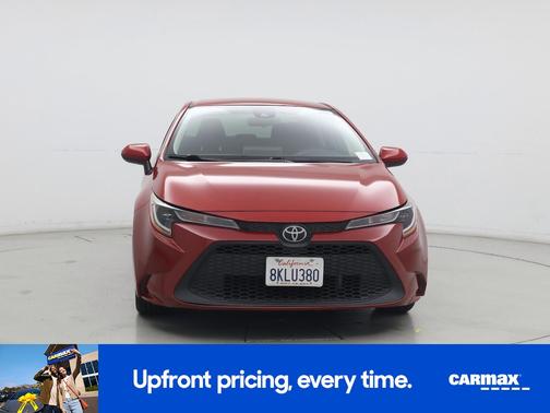 Red 2020 Toyota Corolla LE