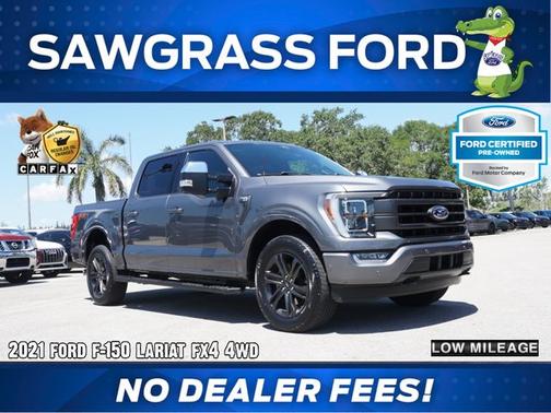 CARBONIZED GRAY METALLIC 2021 Ford F-150 LARIAT