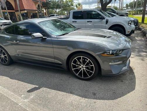 CARBONIZED GRAY METALLIC 2022 Ford Mustang ECOBOOST PREMIUM