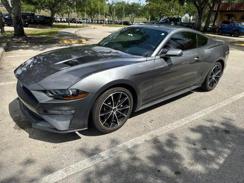 CARBONIZED GRAY METALLIC 2022 Ford Mustang ECOBOOST PREMIUM