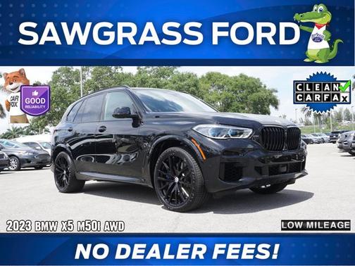 Jet Black 2023 BMW X5 M50I