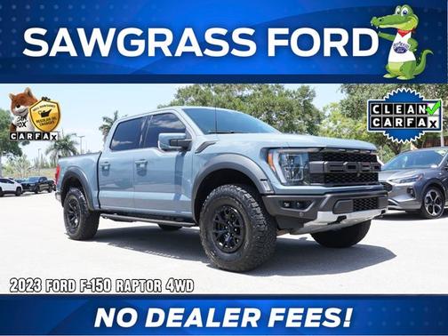 AZURE GRAY METALLIC TRICOAT 2023 Ford F-150 RAPTOR