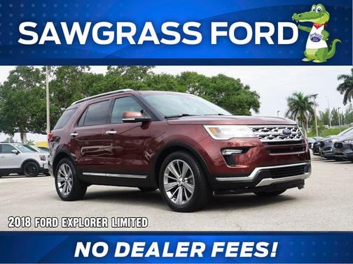 CINNAMON GLAZE METALLIC 2018 Ford Explorer LIMITED SUV