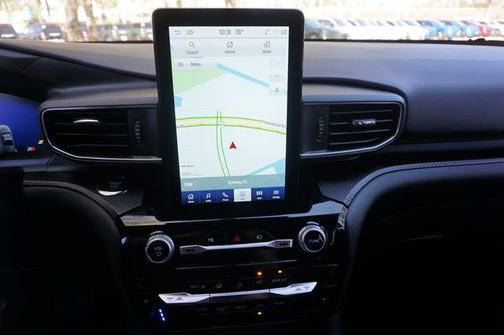 AGATE BLACK METALLIC 2023 Ford Explorer ST