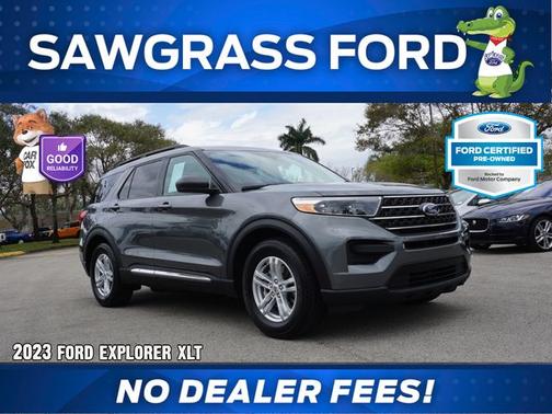 CARBONIZED GRAY METALLIC 2023 Ford Explorer XLT
