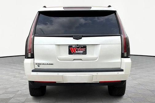 White Diamond Tri-Coat 2015 Cadillac Escalade ESV Premium