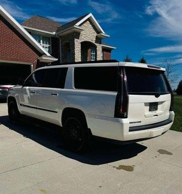 White Diamond Tri-Coat 2015 Cadillac Escalade ESV Premium