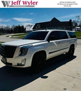 White Diamond Tri-Coat 2015 Cadillac Escalade ESV Premium