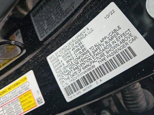 2022 Honda Accord Sport 1.5T