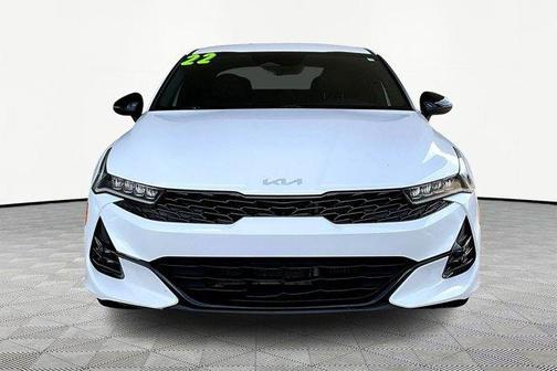Glacial White Pearl 2022 Kia K5 GT-Line