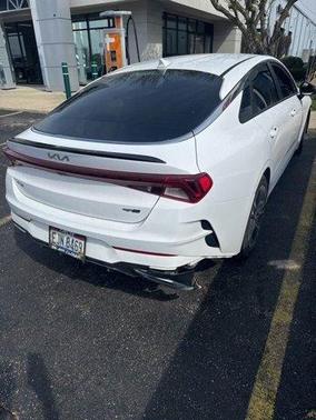 Glacial White Pearl 2022 Kia K5 GT-Line