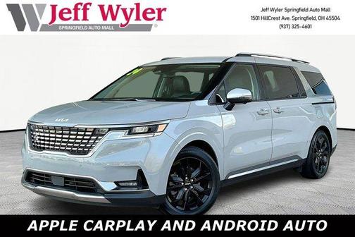 Ceramic Silver 2024 Kia Carnival SX