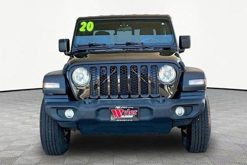 Black Clearcoat 2020 Jeep Gladiator Sport