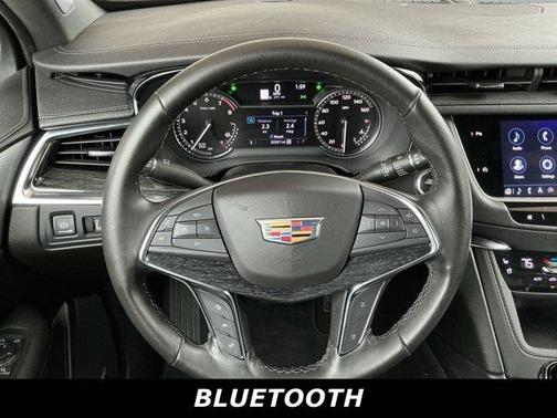 Crystal White Tri-Coat 2023 Cadillac XT5 Premium Luxury