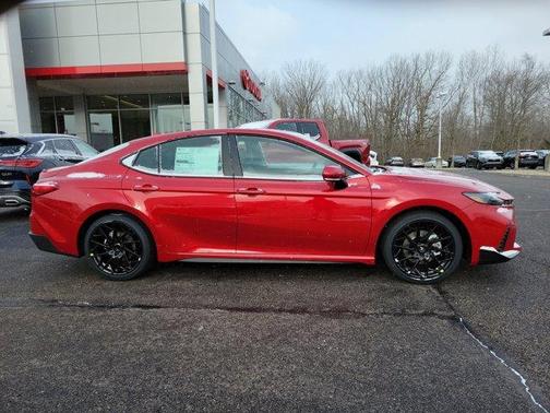 Red 2026 Toyota Camry SE