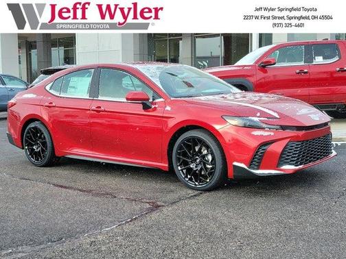 Red 2026 Toyota Camry SE