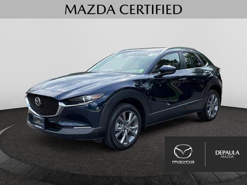 Deep Crystal Blue Mica 2025 Mazda CX-30 2.5 S Preferred Package