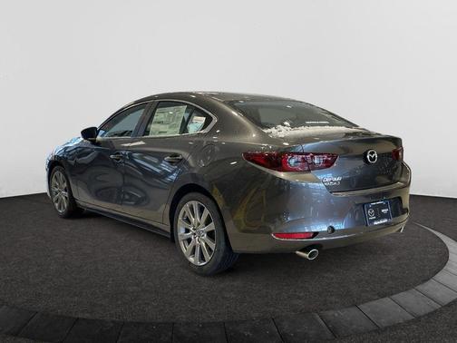 Machine Gray 2026 Mazda Mazda3 FWD w/Preferred Package