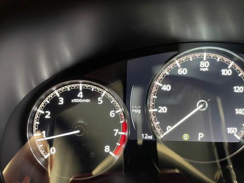 Machine Gray 2026 Mazda Mazda3 FWD w/Preferred Package